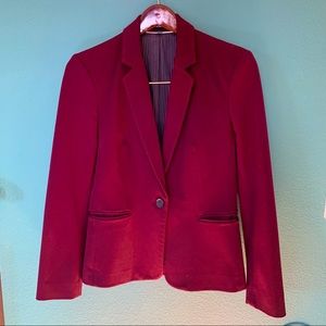 Express Burgundy FULL SUIT (Sz. 8)